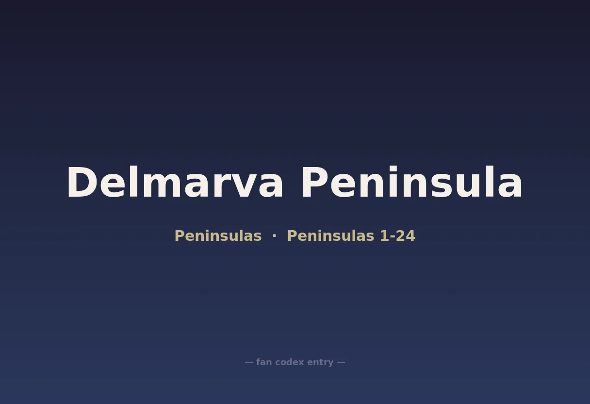 Delmarva Peninsula