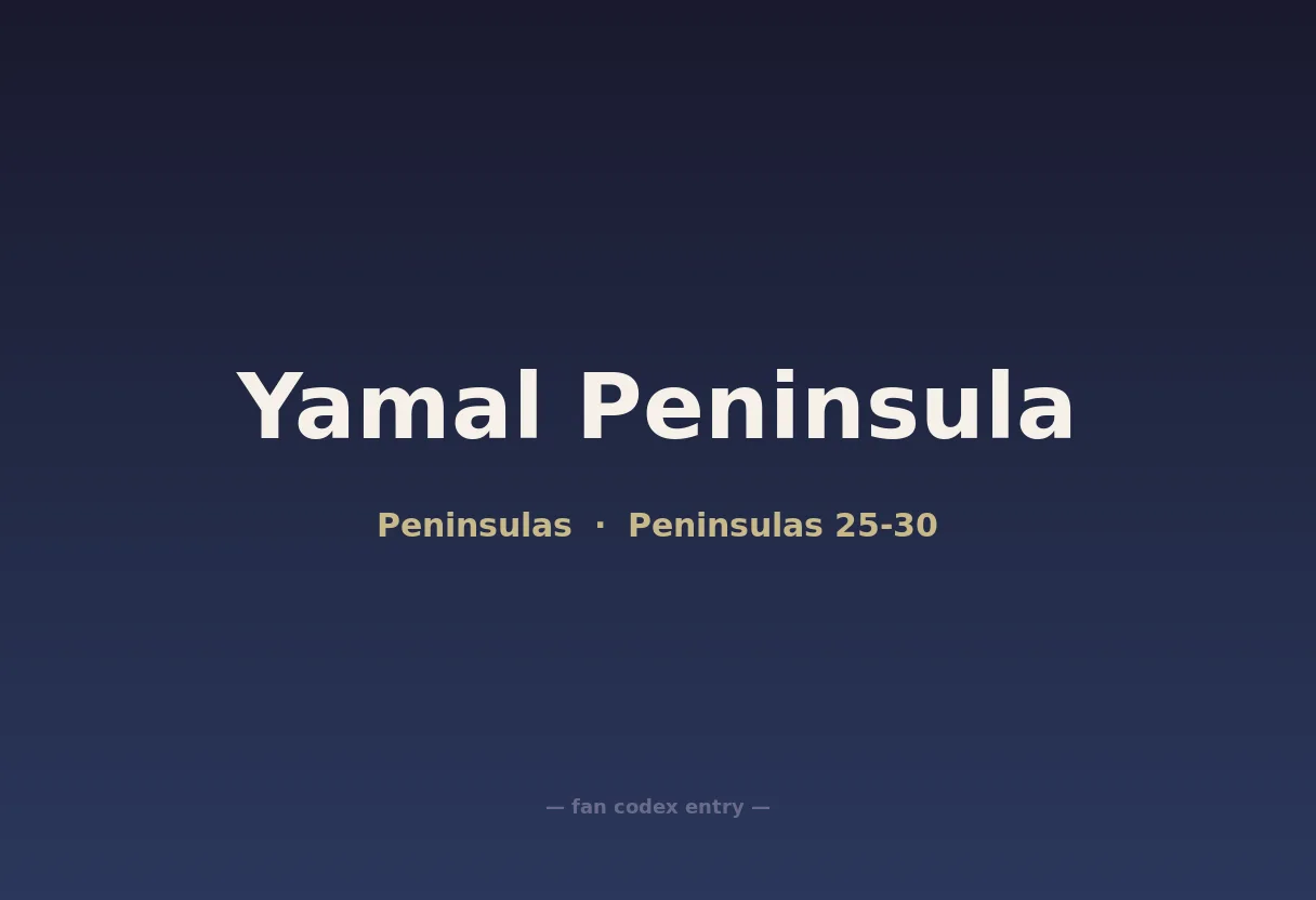 Yamal Peninsula